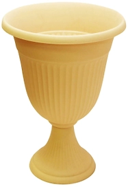 Кашпо-вазон IDEA Ливия d30 см полипропиленовое белый