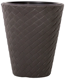 Кашпо Prosperplast Matuba d30 см 8 л полипропиленовое коричневое