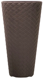 Кашпо Prosperplast Matuba Slim d40 h78 см 18 л полипропиленовое амбра