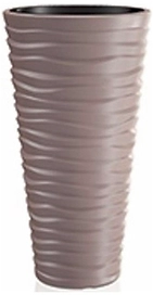 Кашпо Prosperplast Send Slim d34,9 см 11 л полипропиленовое мокко