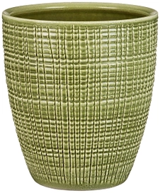 Кашпо Scheurich Corteza 667 d13 см керамическое зеленое