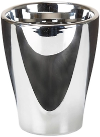 Кашпо Scheurich 608 d13 см керамическое серебряное