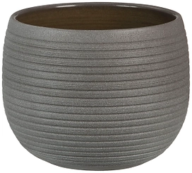 Кашпо Scheurich 744 d16 см керамическое темно-серое