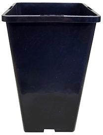 Горшок ГазонCity 13,7х13,7х23 см 3 л полипропиленовый черный