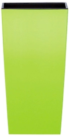 Кашпо Prosperplast Urbi Square 26,5х26,5х50 см 11 л полипропилен оливковое