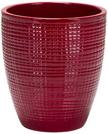 Кашпо Scheurich 667 d13 см керамическое темно-красное