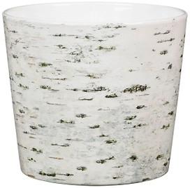 Кашпо Scheurich d18 см керамическое светло-серое