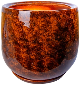 Горшок Тюльпан d32 см керамический коричневый