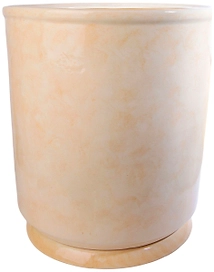 Вазон d36 см керамический бежевый