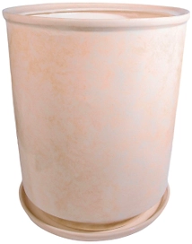 Вазон d33 см керамический бежевый