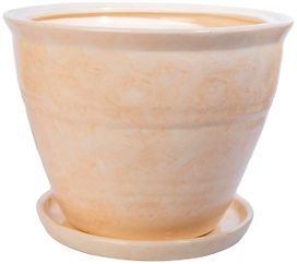 Горшок №11 d25 см керамический бежевый