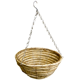 Корзина 236540 30х15 см плетеная бежевая