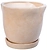 Горшок Лилия d17 см керамический бежевый