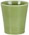 Кашпо Scheurich Гласс 627 d14 см керамическое оливковое