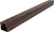 Кабель-канал поливинилхлорид темно-коричневый 12x12 мм 2 м