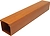 Кабель-канал поливинилхлорид коричневый 25x25 мм 2 м