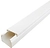 Кабель-канал Ecoplast MEX поливинилхлорид белый 20x10 мм 2 м