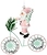 Подвеска Фигурка на велосипеде 10х12х3,5 см в ассортименте