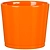 Кашпо Scheurich 883 d11 см керамическое оранжевое