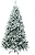Искусственная ель Beatrees Snow Princess заснеженная с шишками и ягодами 210 см