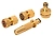 Набор коннекторов для шланга LUX-TOOLS Comfort 1/2"