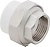 Муфта комбинированная разъем. (Американка) PPR внутр. резьба 25х 1/2, белый, RTP