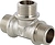 Резьбовой фитинг тройник латунь VALTEC 3/4" х 1/2" х 3/4"