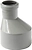 Редукция эксцентрическая ВК ПП 40/32, серый, RTP