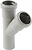 Тройник ВК ПП 40/40х45, серый, RTP