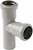 Тройник ВК ПП 40/40х87, серый, RTP
