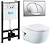 Комплект инсталляции с подвесным унитазом Roca Meridian 7.8931.0.411.0