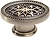 Мебельная ручка-кнопка BOYARD Романтичный прованс RC415BAB.5 старинная бронза