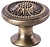 Мебельная ручка-кноб Larvij L4.KNOB10AB античная бронза