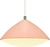 Подвес светодиодный 204104 10 Вт 20 см розовый