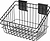 Корзина сетка металическая 30x20x19 см