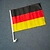 Флаг для автомобиля Германия 45x30 см