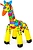 Игрушка надувная Bestway Giraffe 1х1,4х1,98 м