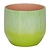 Кашпо керамическое Scheurich 828 зеленый D14 H13