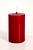 Свеча EVIS Столбик парафиновая цилиндрическая бордовая Н 80 мм