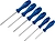 Набор отверток LUX-TOOLS Classic 6 шт TX6, 10, 15, 20, 25, 30