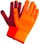 Перчатки рабочие СВС оранжевые XXL