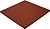 Резиновая плитка Витолит терракотовая 50x50x1,6 см