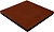 Резиновая плитка Витолит терракотовая 50x50x3 см