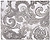 Керамическое панно Azori Sfumato Grey Paisley серое 50,5x40,2 см