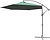 Зонт садовый CMI Valdosta зеленый  300 х 255 см