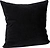 Подушка декоративная Эскар Велюр 40х40 см черная