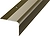 Уголок ЛУКА ПУ 02 1800.04Л Анод бронза 1800х54 мм