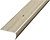 Уголок ЛУКА ПУ 06 900.087 дуб беленый алюминий 900х40 мм
