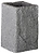Стакан для зубных щеток Stone 250351 серый