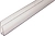 Профиль торцевой поликарбонатный 2100x6x4 мм